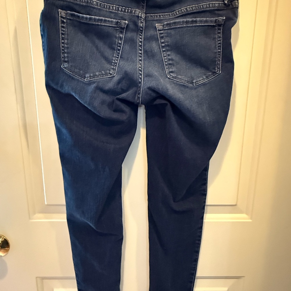 Isabel Maternity by Ingrid & Isabel Skinny Jeans in Dark Indigo - Picture 2 of 3